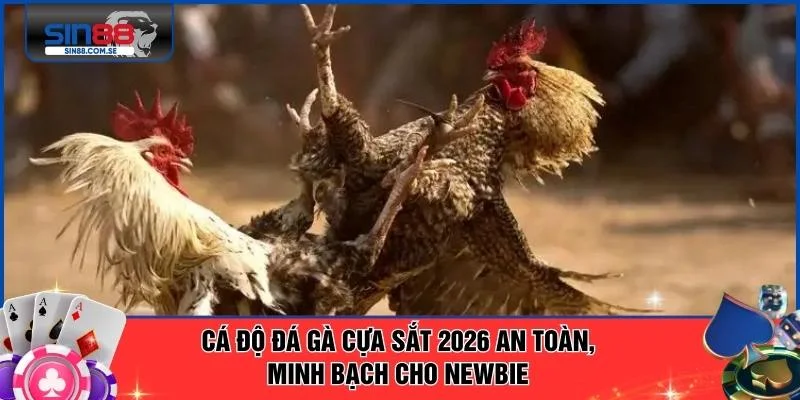 Cá Độ Đá Gà Cựa Sắt 2026 An Toàn, Minh Bạch Cho Newbie 